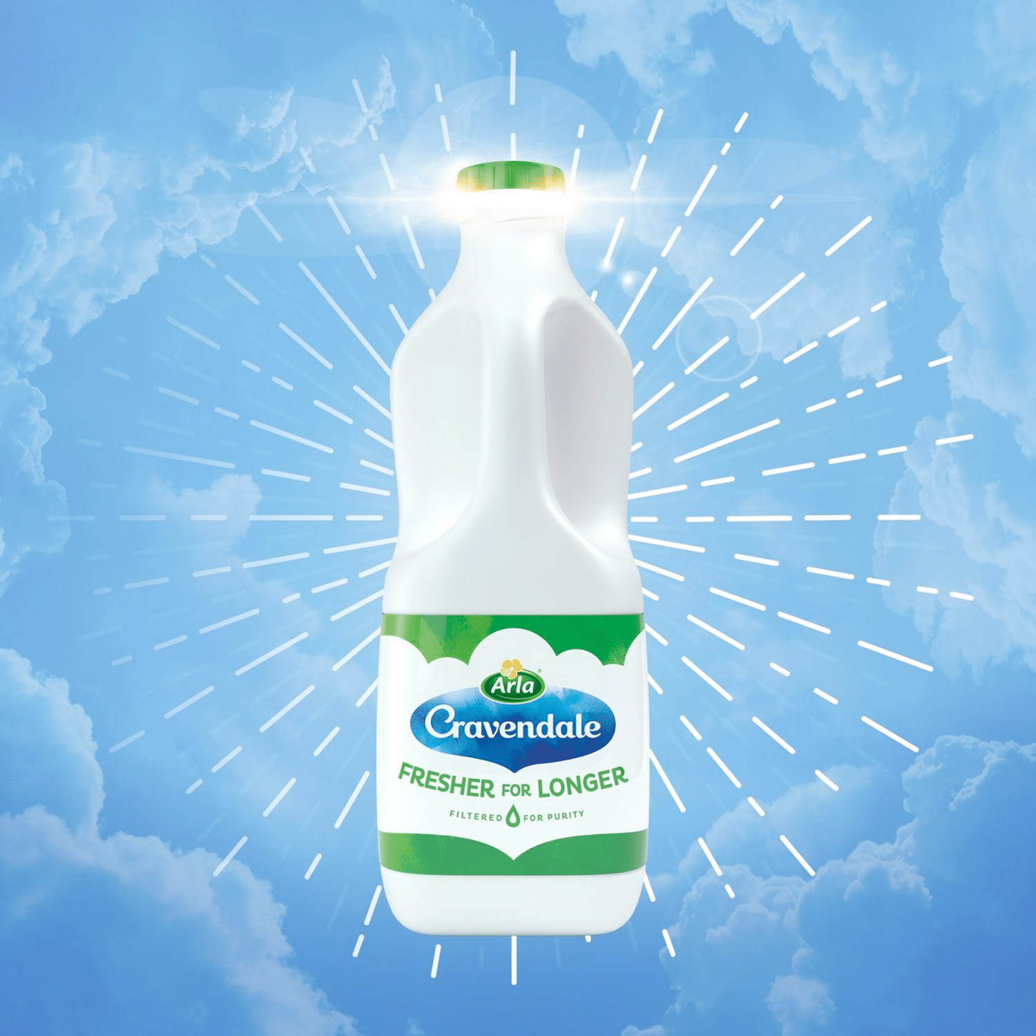Cravendale Semi Skimmed Milk - Görsel 3