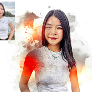 Realistic Double Exposure - Customizable Gifts | Personalized Picture