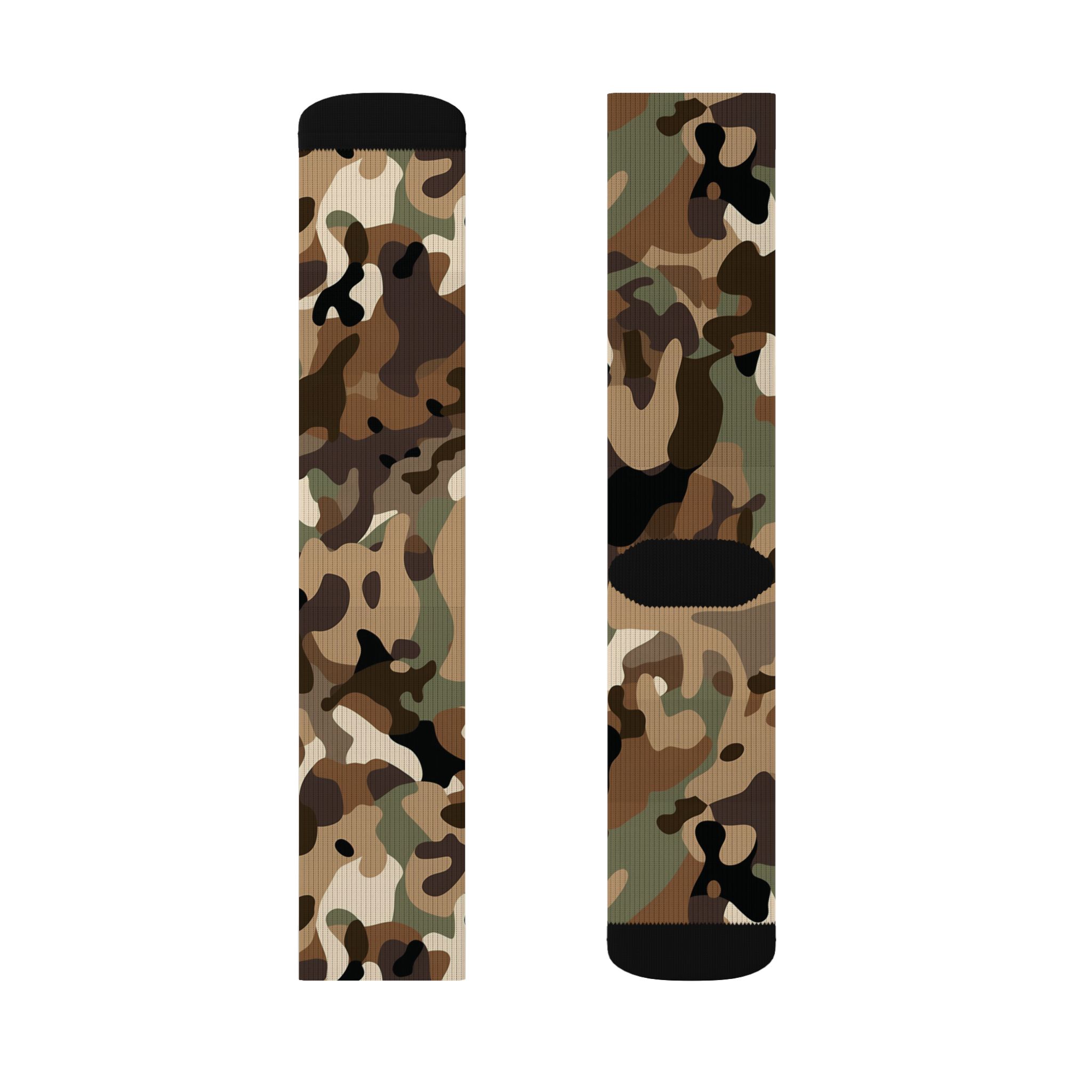 Camouflage Collection 002 - Personalized Sublimation Socks S-M-L - Görsel 4