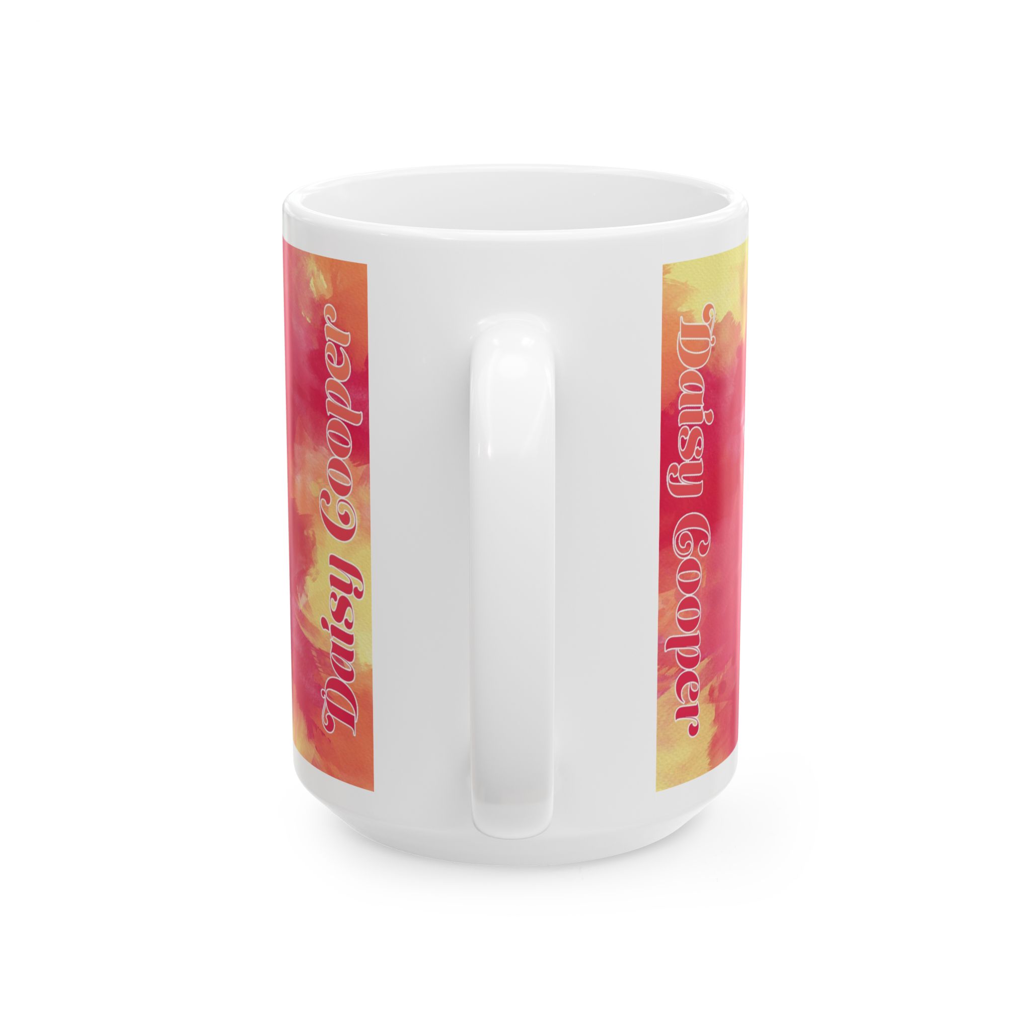Watercolor Collection 31343 - Customizable Picture Pattern Ceramic Mug, (11oz, 15oz) - Görsel 8