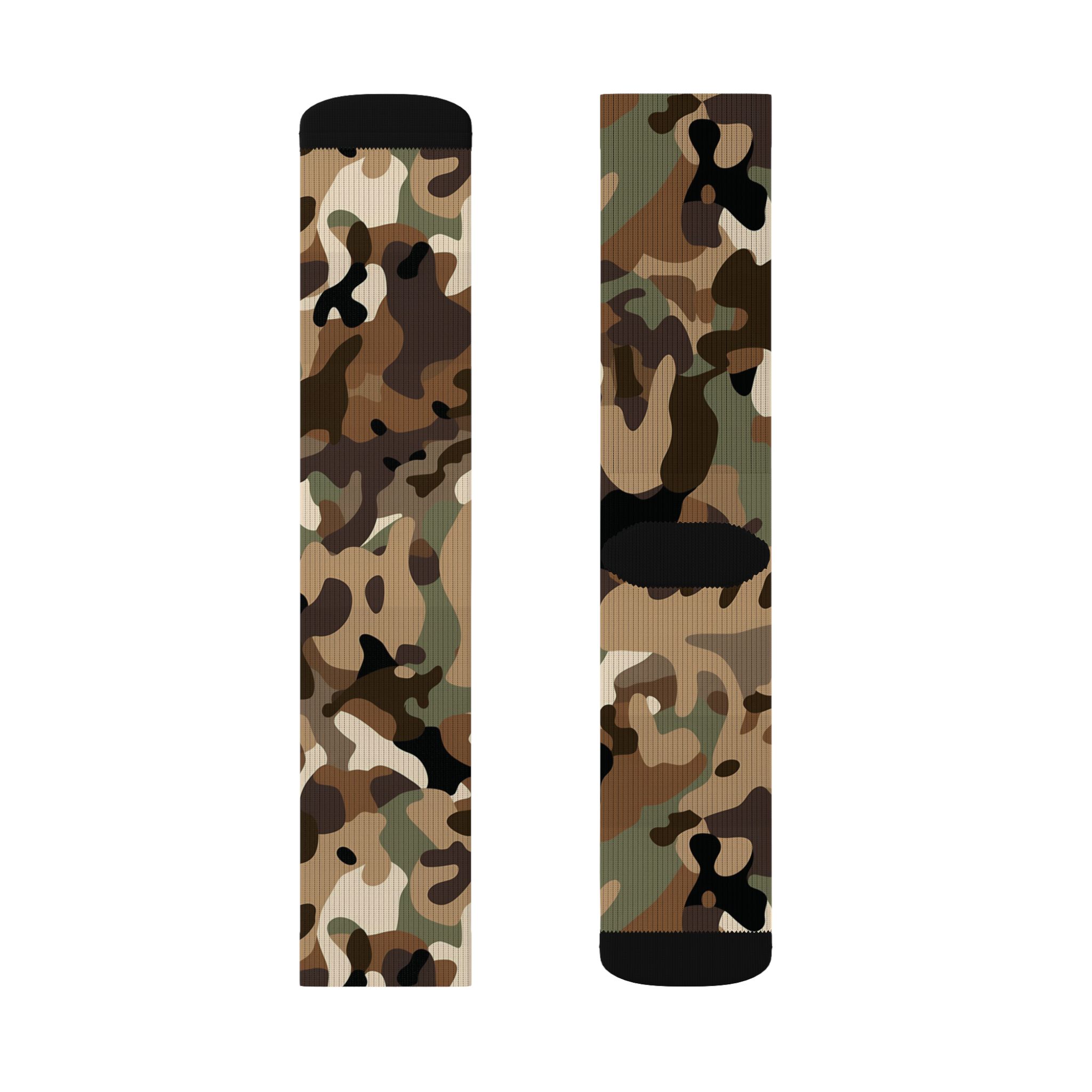 Camouflage Collection 002 - Personalized Sublimation Socks S-M-L - Görsel 9