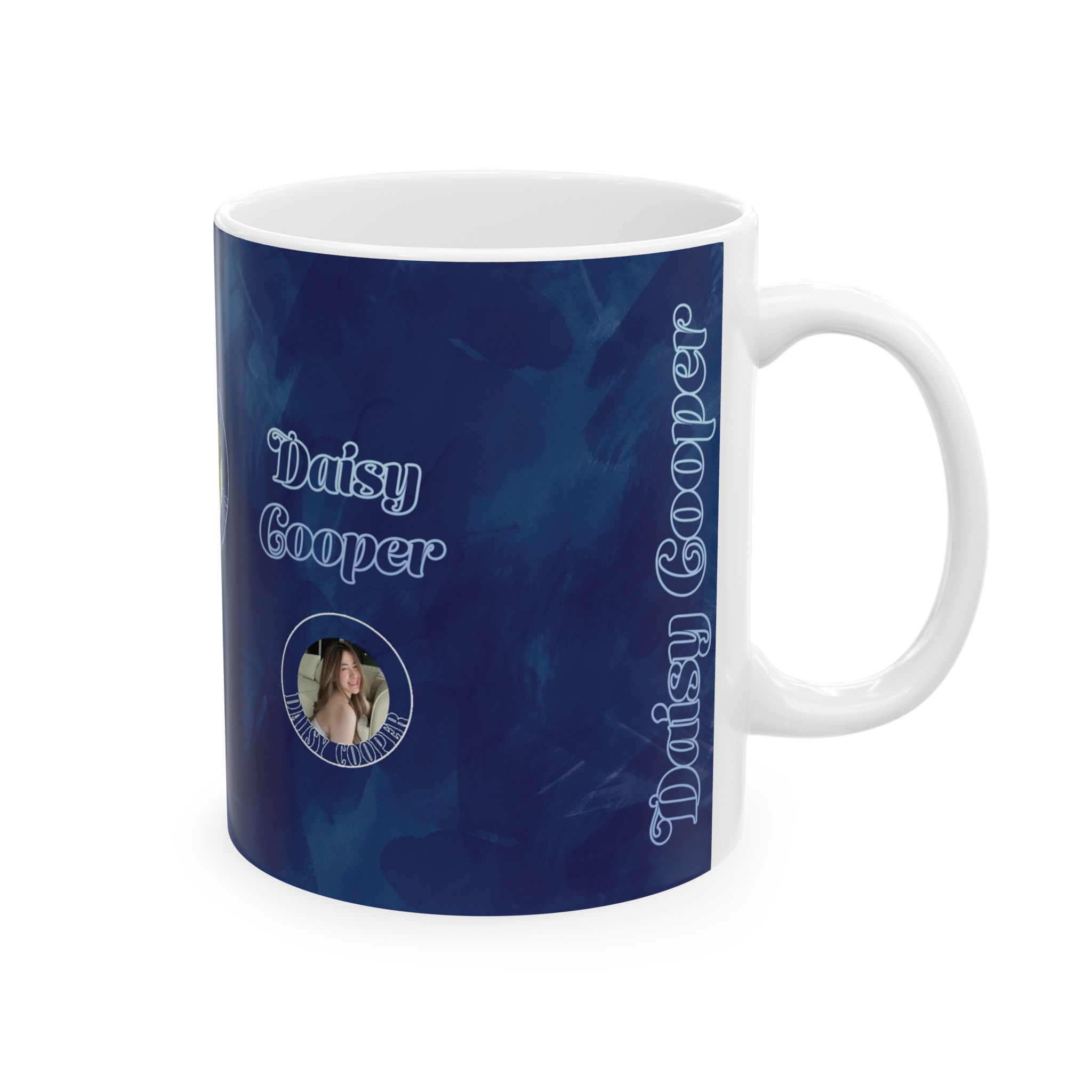 Watercolor Collection 39196 - Customizable Picture Pattern Ceramic Mug, (11oz, 15oz) - Görsel 4