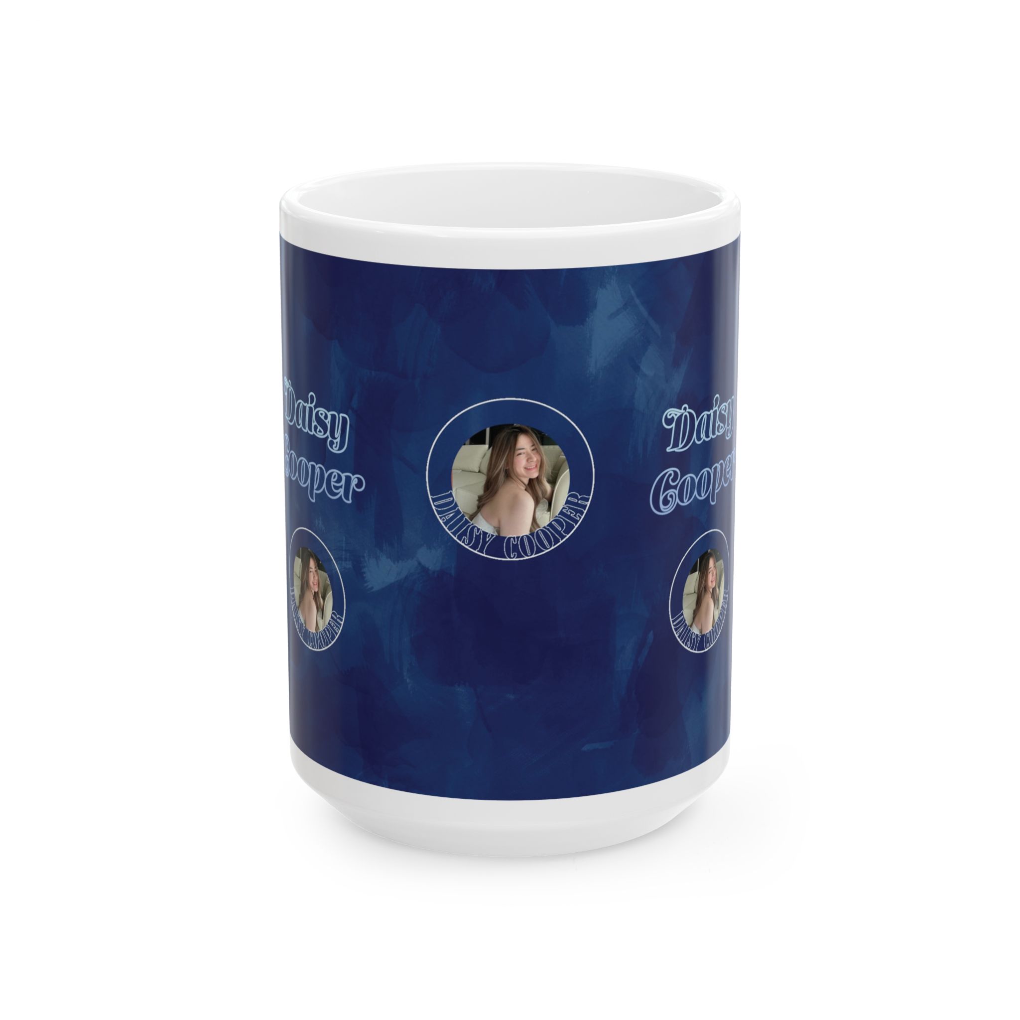 Watercolor Collection 39196 - Customizable Picture Pattern Ceramic Mug, (11oz, 15oz) - Görsel 7