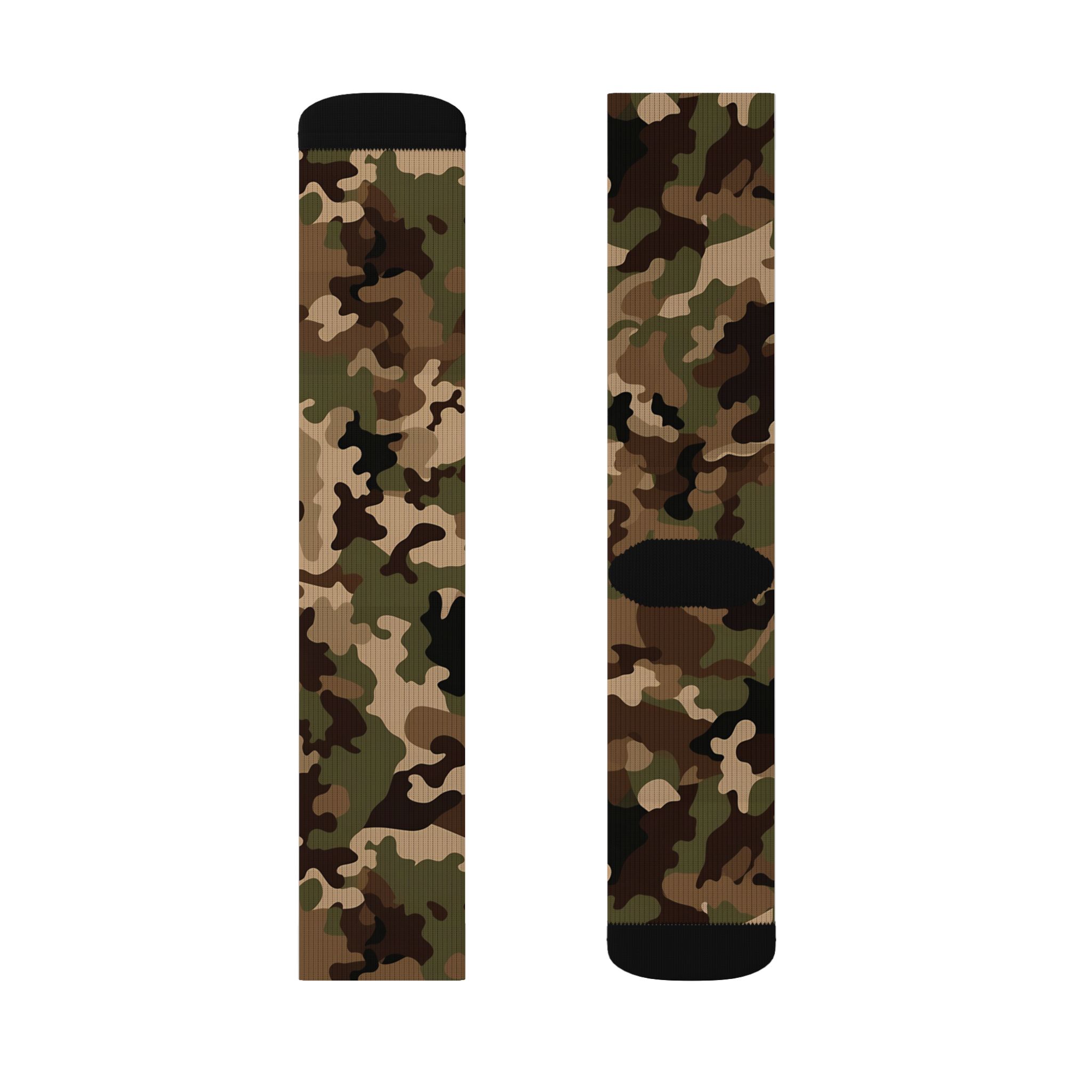 Camouflage Collection 001 - Personalized Sublimation Socks S-M-L - Görsel 3