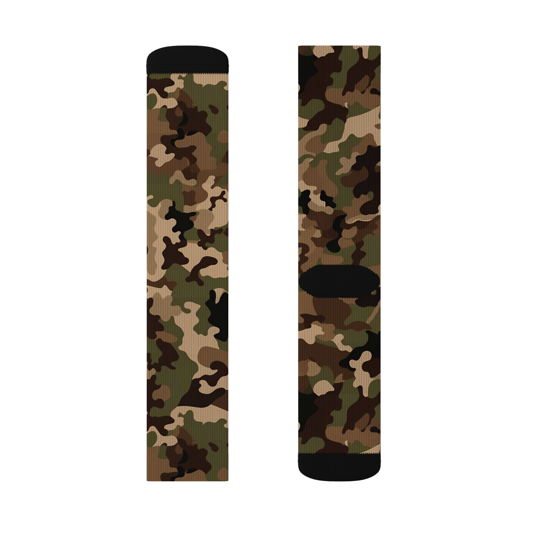 Camouflage Collection 001 - Personalized Sublimation Socks S-M-L - Görsel 4