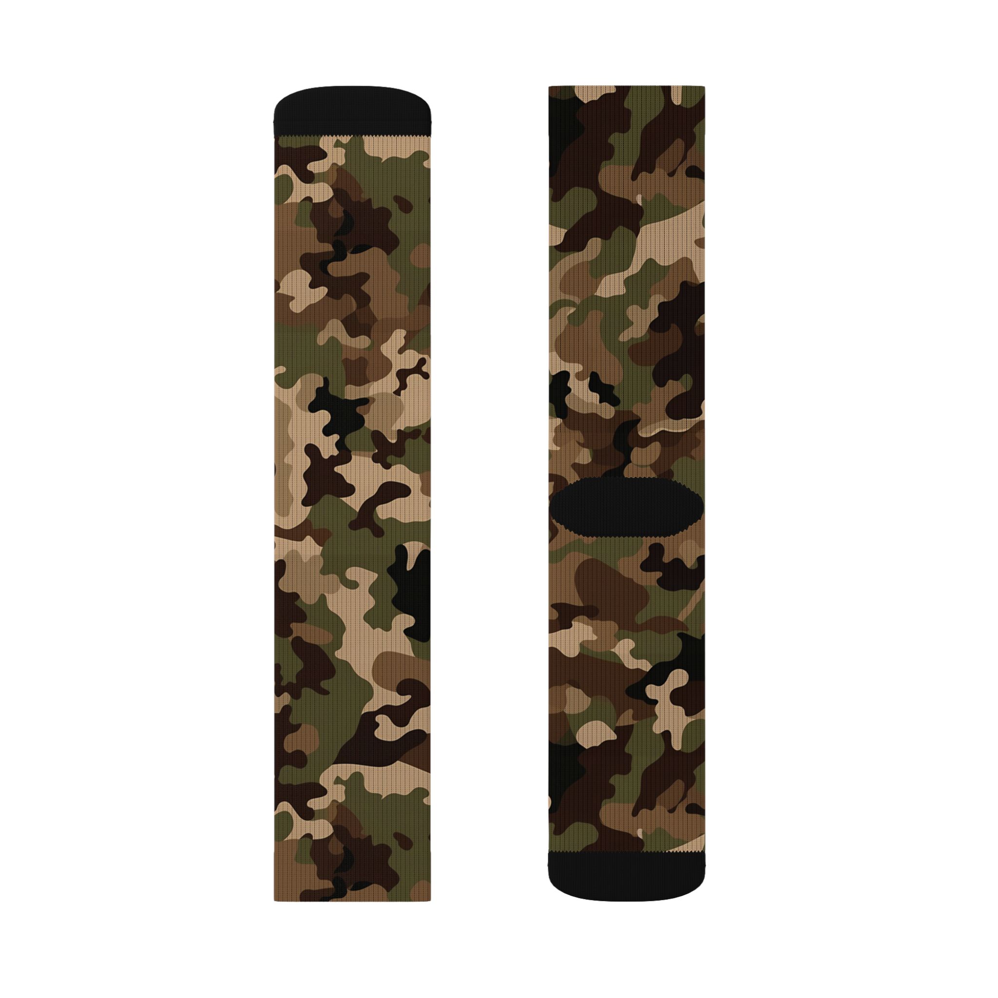 Camouflage Collection 001 - Personalized Sublimation Socks S-M-L - Görsel 10