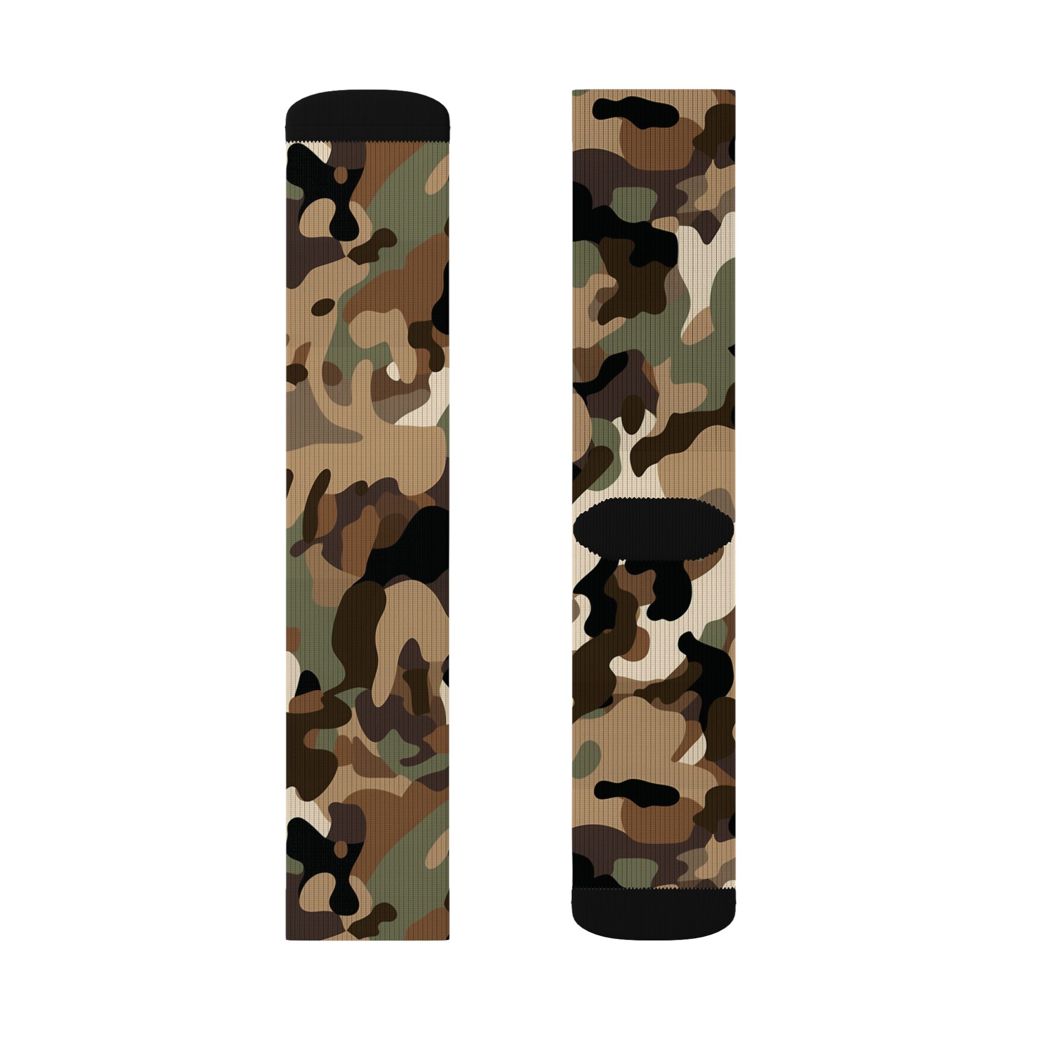 Camouflage Collection 002 - Personalized Sublimation Socks S-M-L - Görsel 8