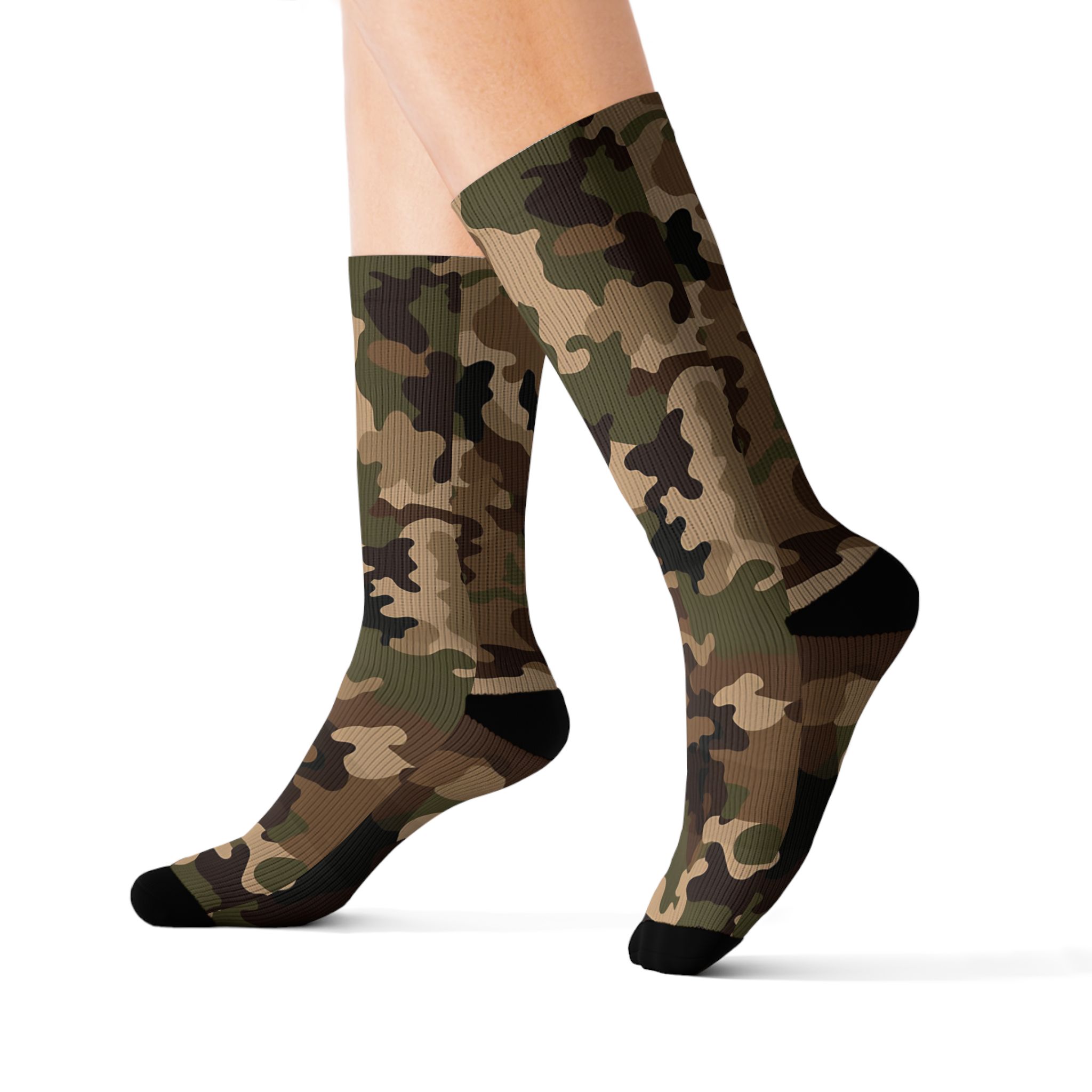 Camouflage Collection 001 - Personalized Sublimation Socks S-M-L - Görsel 11