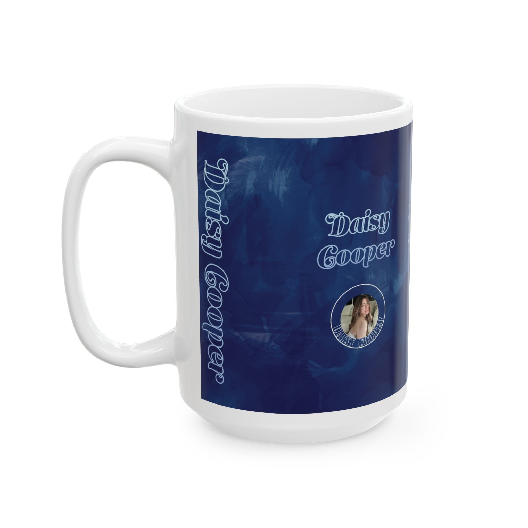 Watercolor Collection 39196 - Customizable Picture Pattern Ceramic Mug, (11oz, 15oz) - Görsel 9