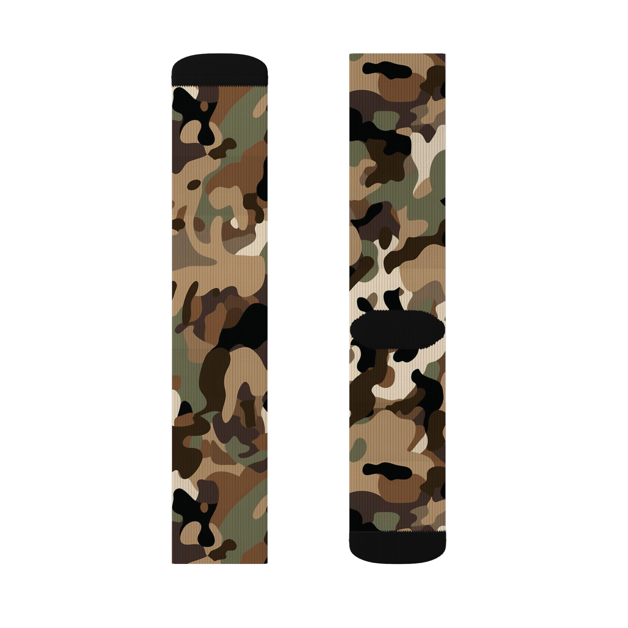 Camouflage Collection 002 - Personalized Sublimation Socks S-M-L - Görsel 3