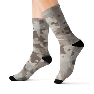 Camouflage Collection 003 - Personalized Sublimation Socks S-M-L