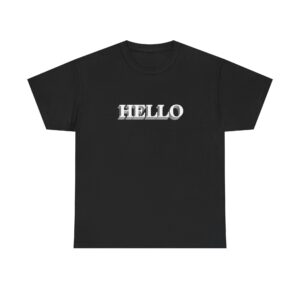 Custom T-Shirt - 3D Shadow - Unisex Heavy Cotton Tee