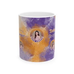 Watercolor Collection 32879 - Customizable Picture Pattern Ceramic Mug, (11oz, 15oz)