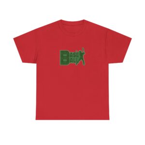 Baseball T-Shirt 2 - Unisex Heavy Cotton Tee - By Gildan 5000
