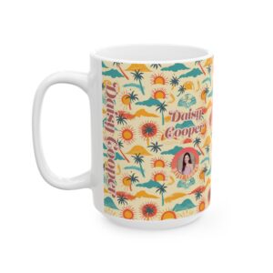 Summer Collection 021 - Customizable Picture Pattern Ceramic Mug, (11oz, 15oz)