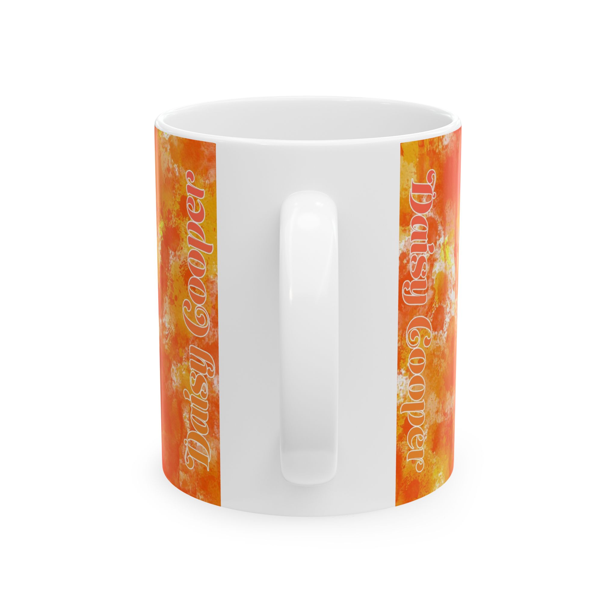 Watercolor Collection 13966 - Customizable Picture Pattern Ceramic Mug, (11oz, 15oz) - Görsel 3