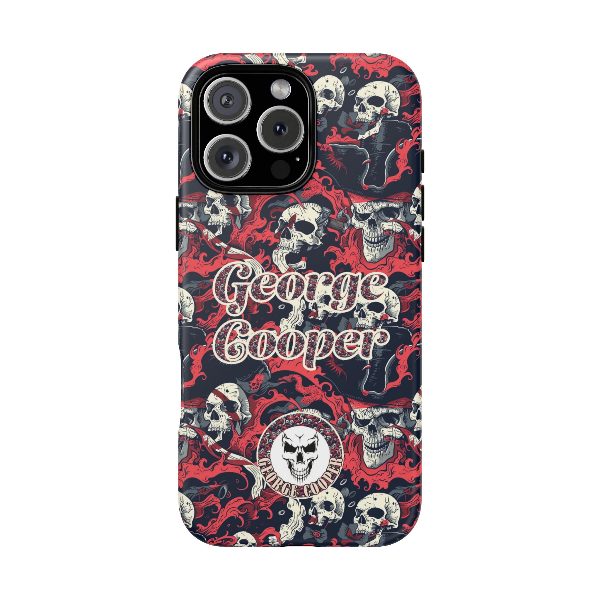 Pirate Collection 001 - Customizable Picture Pattern Tough Cases - iPhone - Samsung Galaxy - Google Pixel - Pirate-Themed Phone Case with Skull and Crossbones Design - Görsel 50