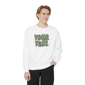Winter Text Collection - Starbar Unisex Garment-Dyed Sweatshirt