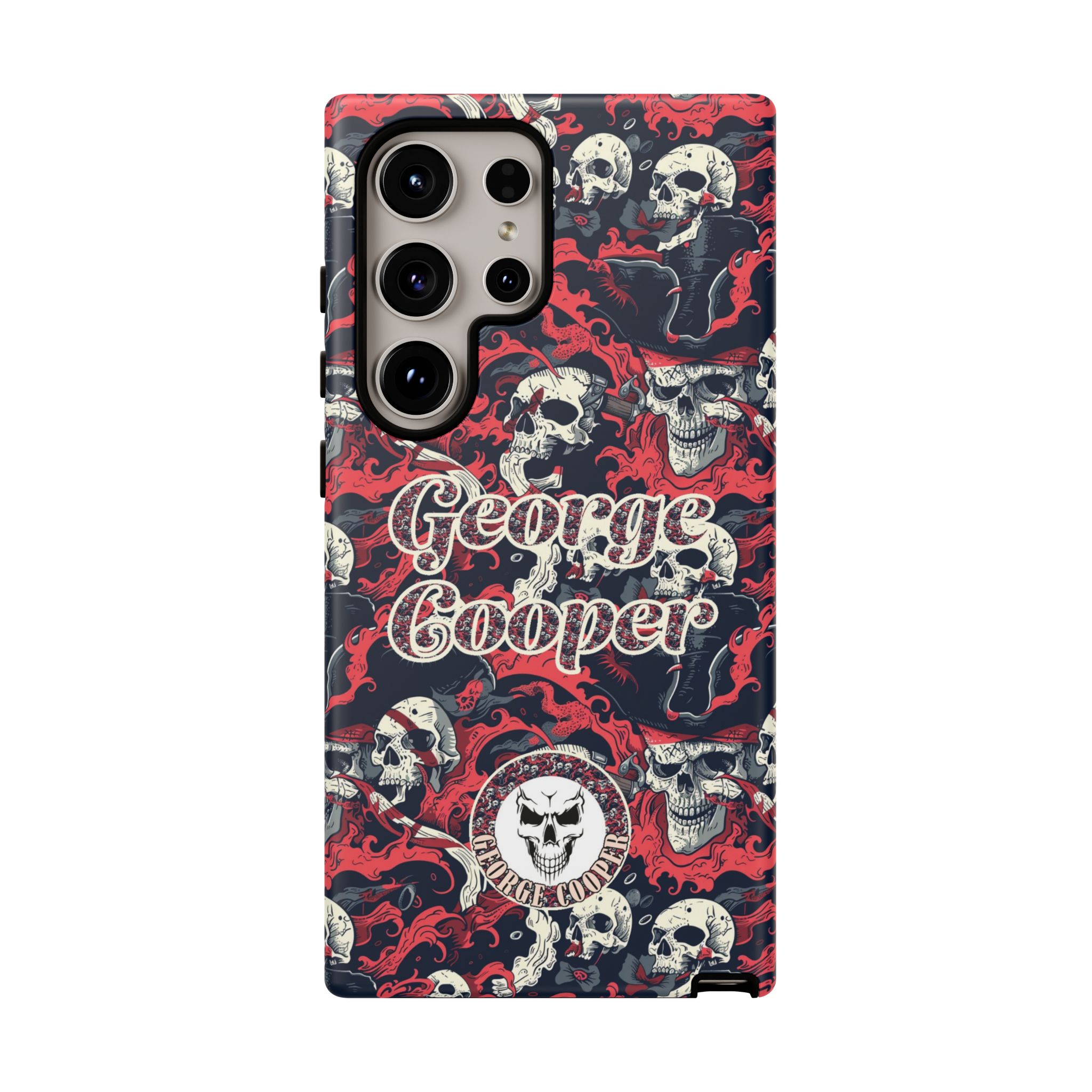 Pirate Collection 001 - Customizable Picture Pattern Tough Cases - iPhone - Samsung Galaxy - Google Pixel - Pirate-Themed Phone Case with Skull and Crossbones Design - Görsel 43