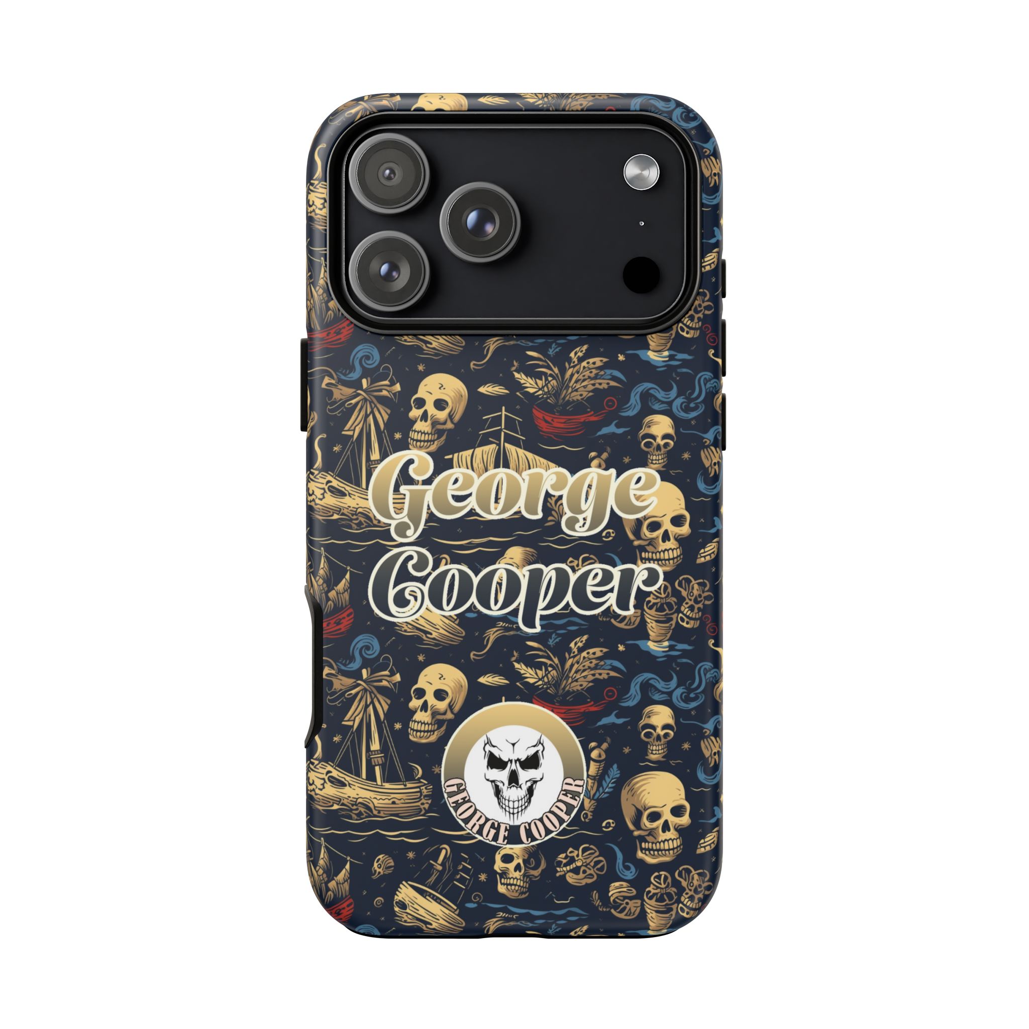 Pirate Collection 002 - Customizable Picture Pattern Tough Cases - iPhone - Samsung Galaxy - Google Pixel - Pirate-Themed Phone Case with Skull and Crossbones Design - Görsel 55