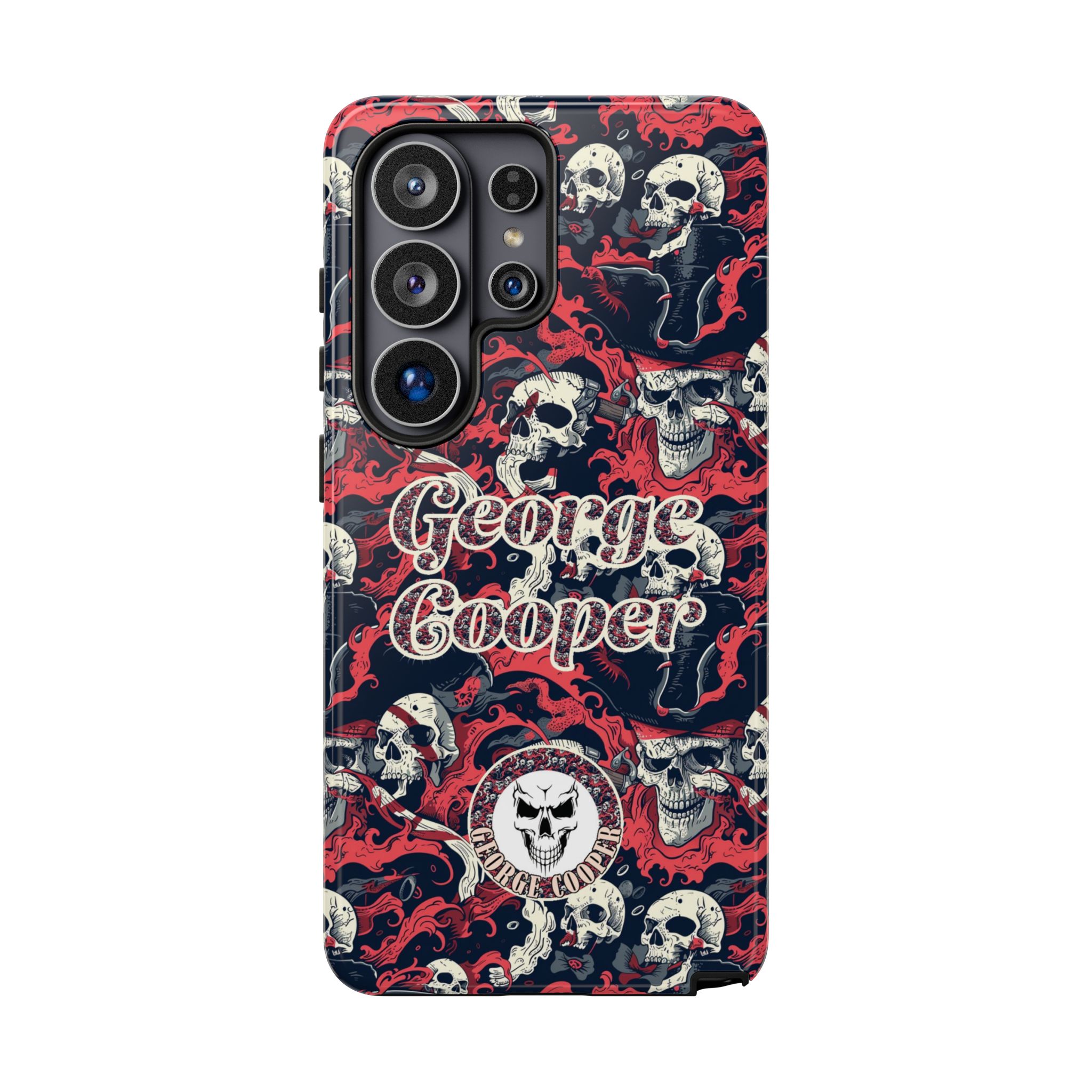 Pirate Collection 001 - Customizable Picture Pattern Tough Cases - iPhone - Samsung Galaxy - Google Pixel - Pirate-Themed Phone Case with Skull and Crossbones Design - Görsel 58