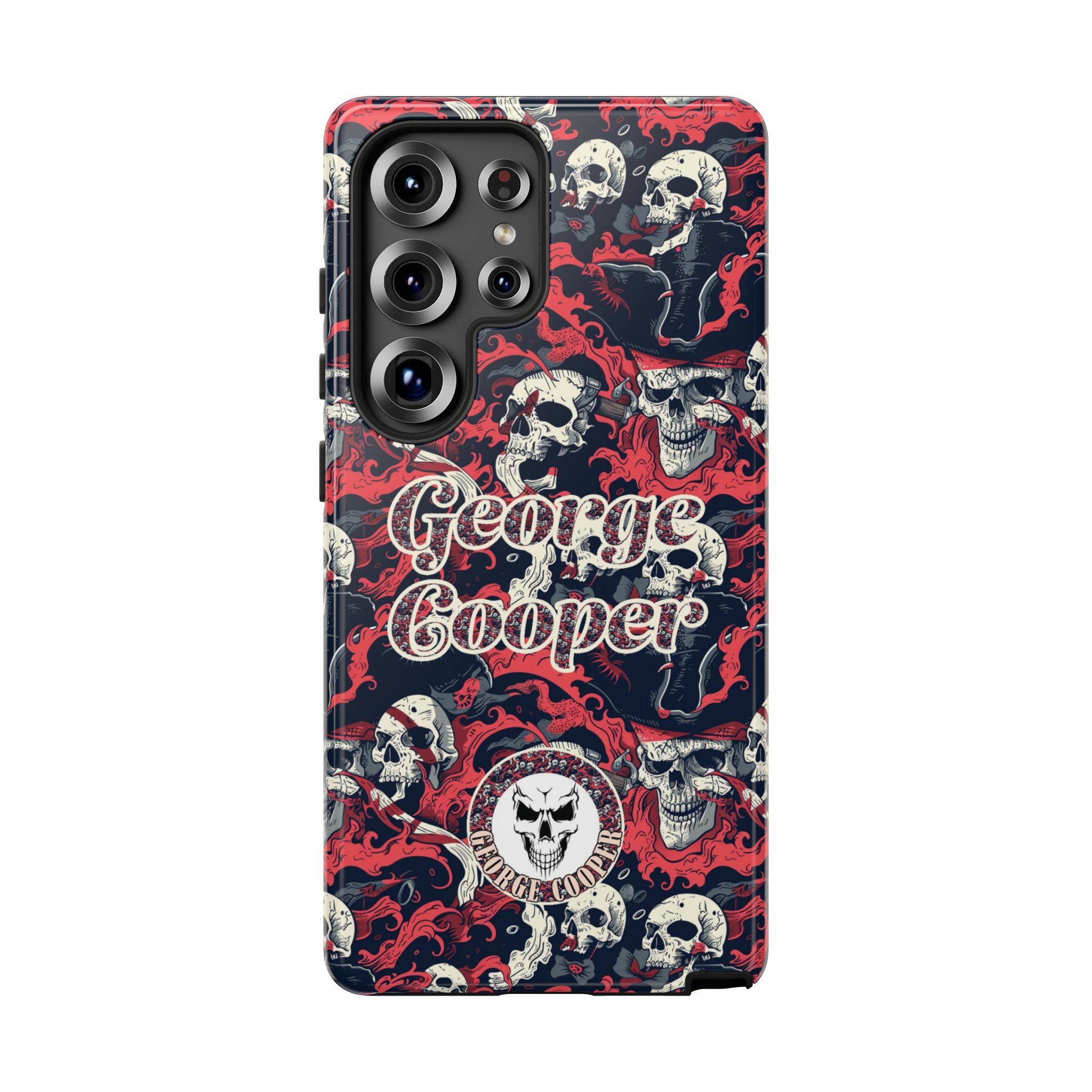 Pirate Collection 001 - Customizable Picture Pattern Tough Cases - iPhone - Samsung Galaxy - Google Pixel - Pirate-Themed Phone Case with Skull and Crossbones Design - Görsel 54