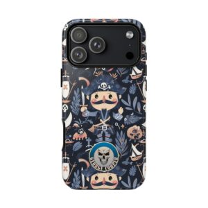 Pirate Collection 007 - Customizable Picture Pattern Tough Cases - iPhone - Samsung Galaxy - Google Pixel