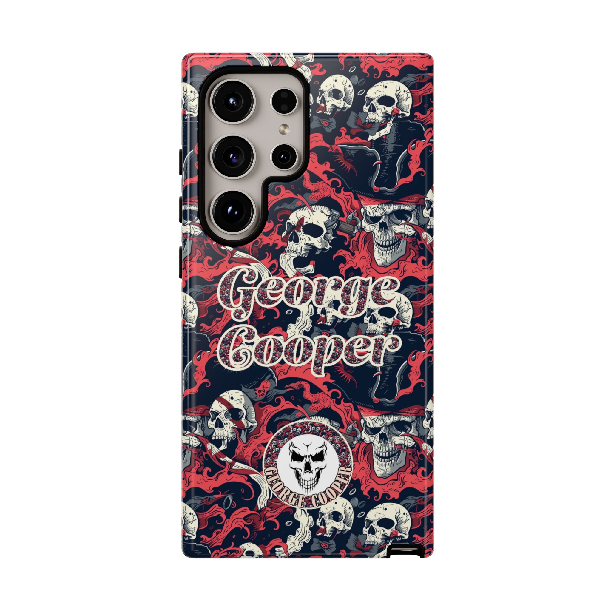 Pirate Collection 001 - Customizable Picture Pattern Tough Cases - iPhone - Samsung Galaxy - Google Pixel - Pirate-Themed Phone Case with Skull and Crossbones Design - Görsel 42