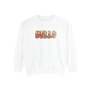 Winter Text Collection - Graffiti Street Spray Unisex Garment-Dyed Sweatshirt