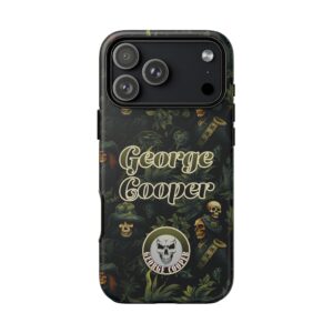 Pirate Collection 003 - Customizable Picture Pattern Tough Cases - iPhone - Samsung Galaxy - Google Pixel - Pirate-Themed Phone Case with Skull and Crossbones Design