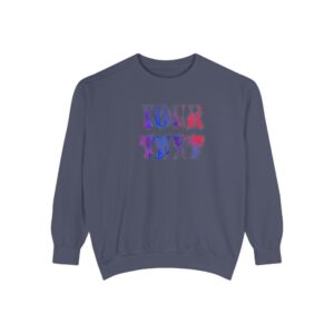 Winter Text Collection - Aquarelle Unisex Garment-Dyed Sweatshirt
