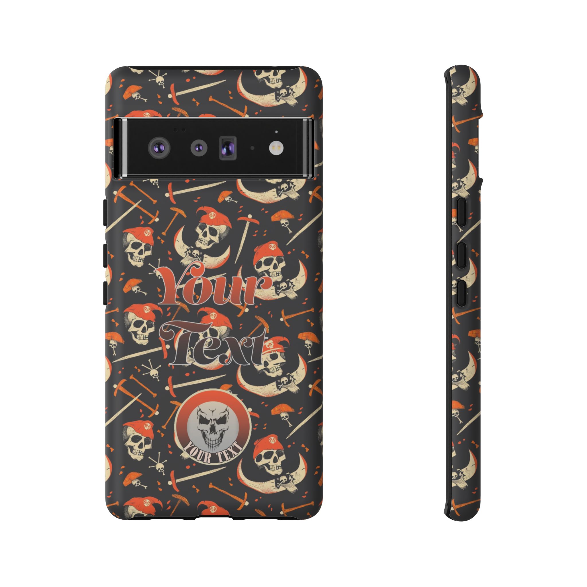 Pirate Collection 022 - Customizable Picture Pattern Tough Cases - iPhone - Samsung Galaxy - Google Pixel - Görsel 31