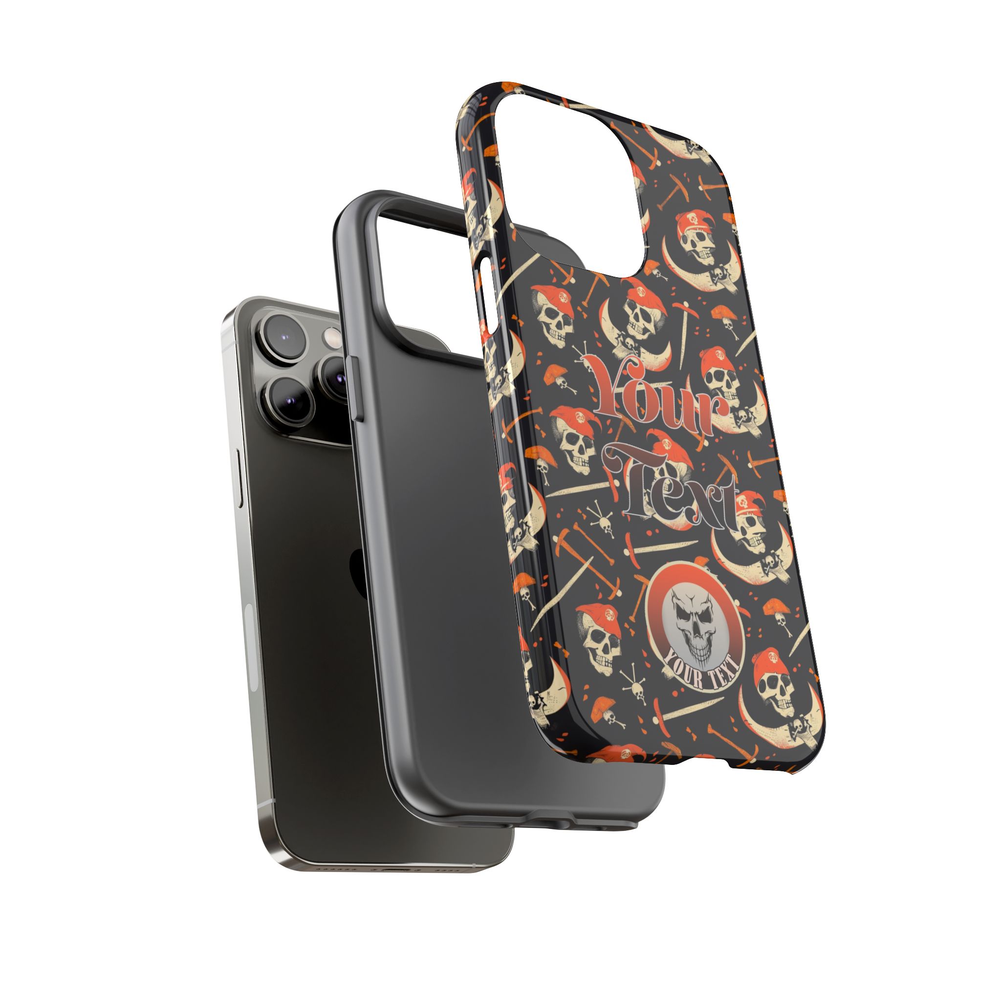 Pirate Collection 022 - Customizable Picture Pattern Tough Cases - iPhone - Samsung Galaxy - Google Pixel - Görsel 22