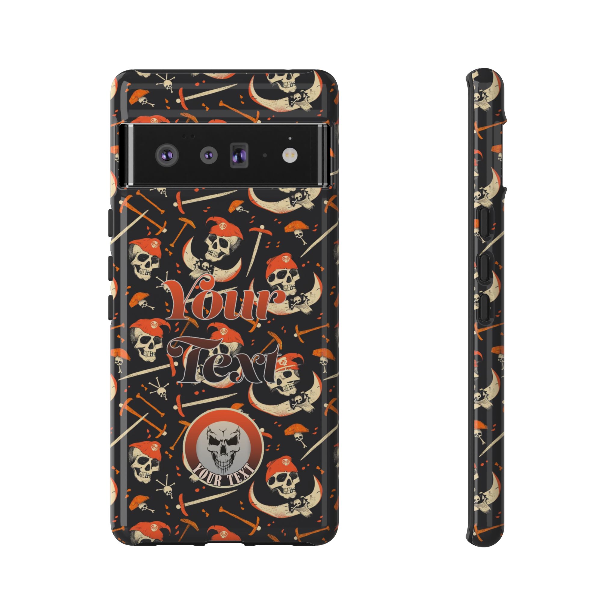 Pirate Collection 022 - Customizable Picture Pattern Tough Cases - iPhone - Samsung Galaxy - Google Pixel - Görsel 30