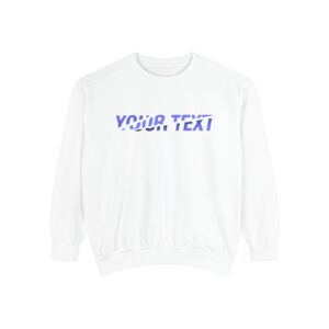 Winter Text Collection - Broken Letters Unisex Garment-Dyed Sweatshirt