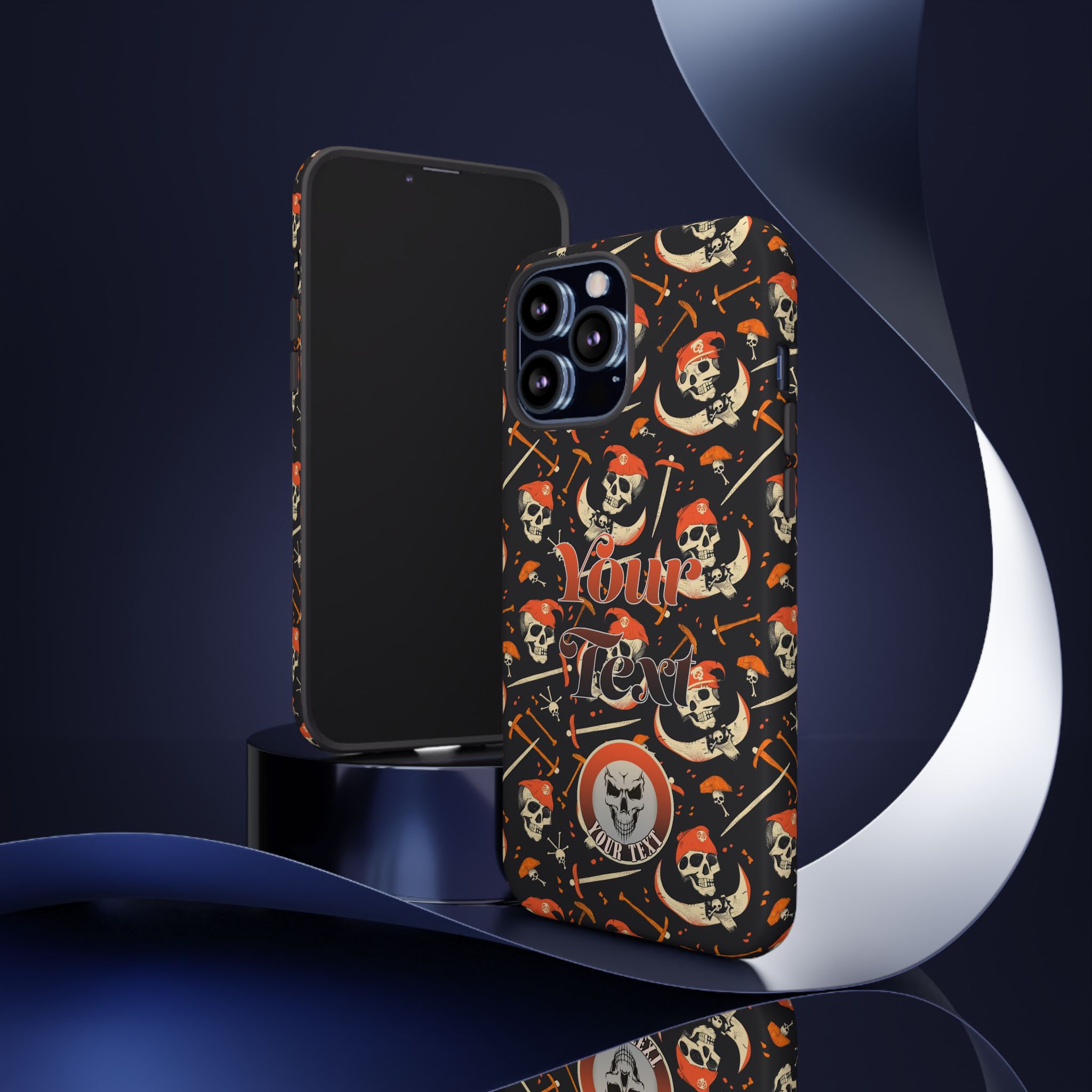Pirate Collection 022 - Customizable Picture Pattern Tough Cases - iPhone - Samsung Galaxy - Google Pixel - Görsel 14